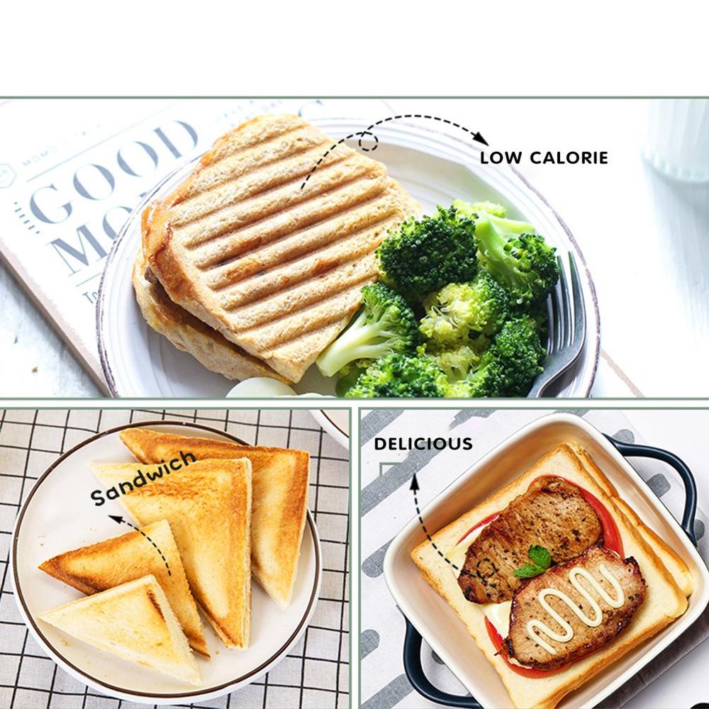 MS-09 Mini Electric Sandwich Maker Breakfast Machine Multifunctional Automatic Household Bread Maker