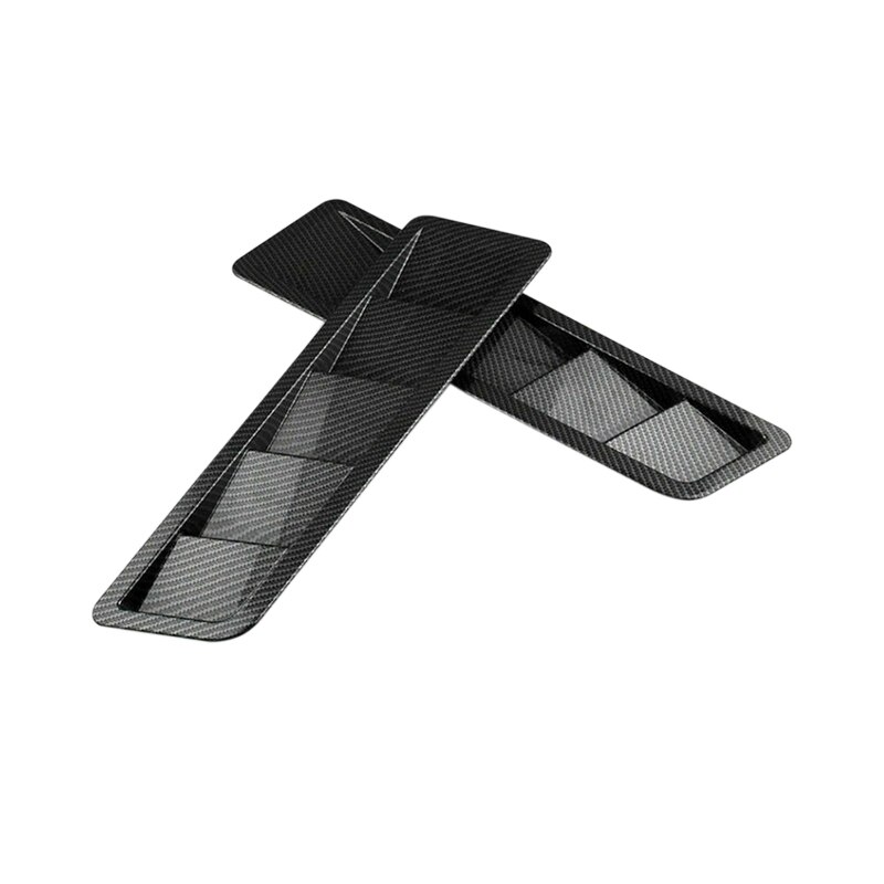 2X Universal Bonnet Air Intake with Carbon Fiber Paint Opening