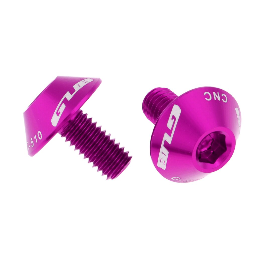 2 Pieces Bike Water Bottle Cage Holder Bolt Threaded Screws