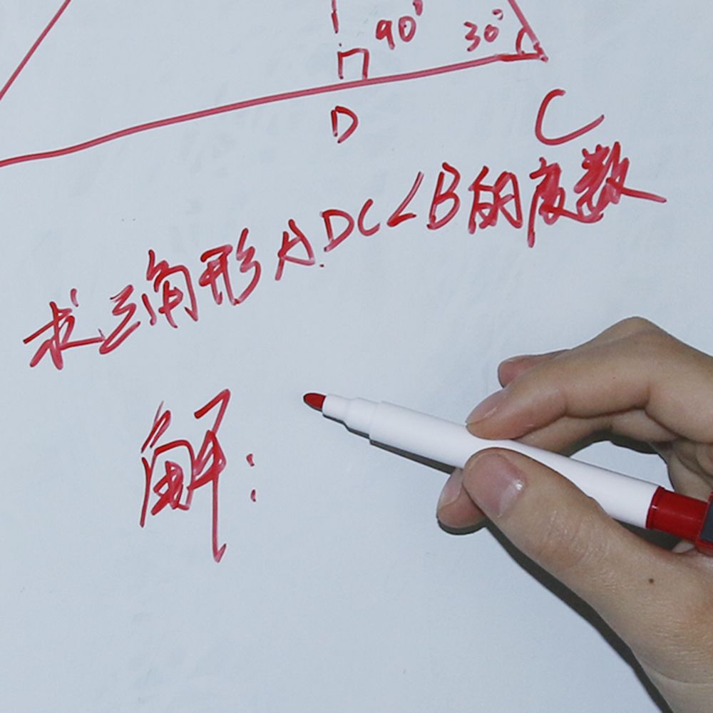 6 PCS/Lot Coloured Ink Whiteboard Marker Pen Set With Eraser Marker Pen Children Kids Stationery Erasable Marker Pen