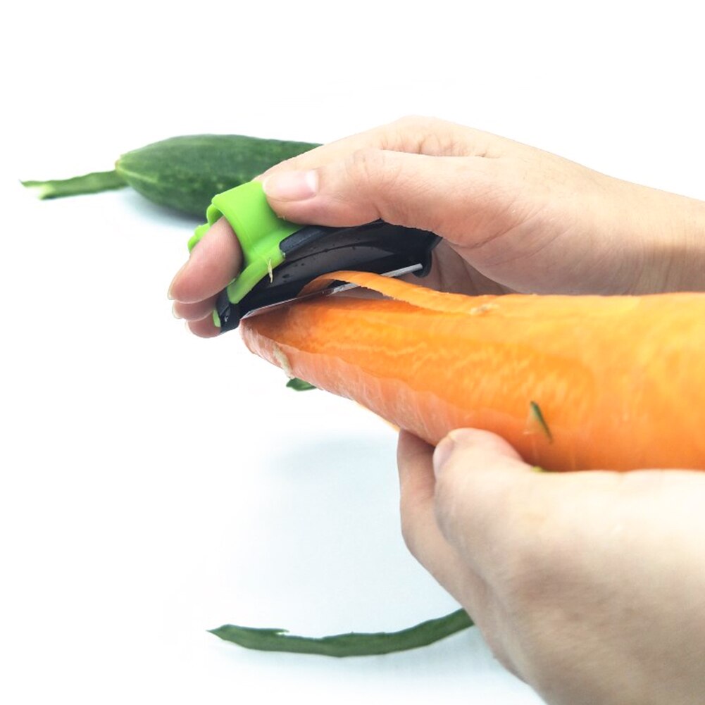 Vegetable Fruit Peeler Finger Type Carrot Potato Shredder Grater Peeler Potato Carrot Grater Kitchen Tool
