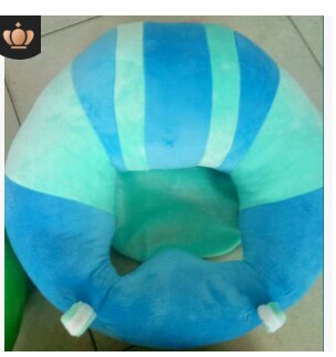 Asiento de apoyo para bebés, cómodo cojín suave para sentarse, sofá, almohada de felpa, bolsa de juguete, sillas coloridas para bebés: Light
