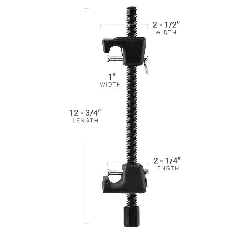 Heavy Duty Macpherson Strut Coil Spring Compressor Clamp Set Vehicle Suspension 260mm