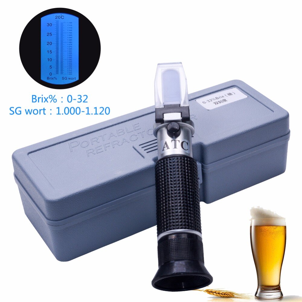 Handheld Refractometer Refractometer Alcohol Tester Liquor Alcohol Tester Alcohol Meter Alcohol Meter 0-80%