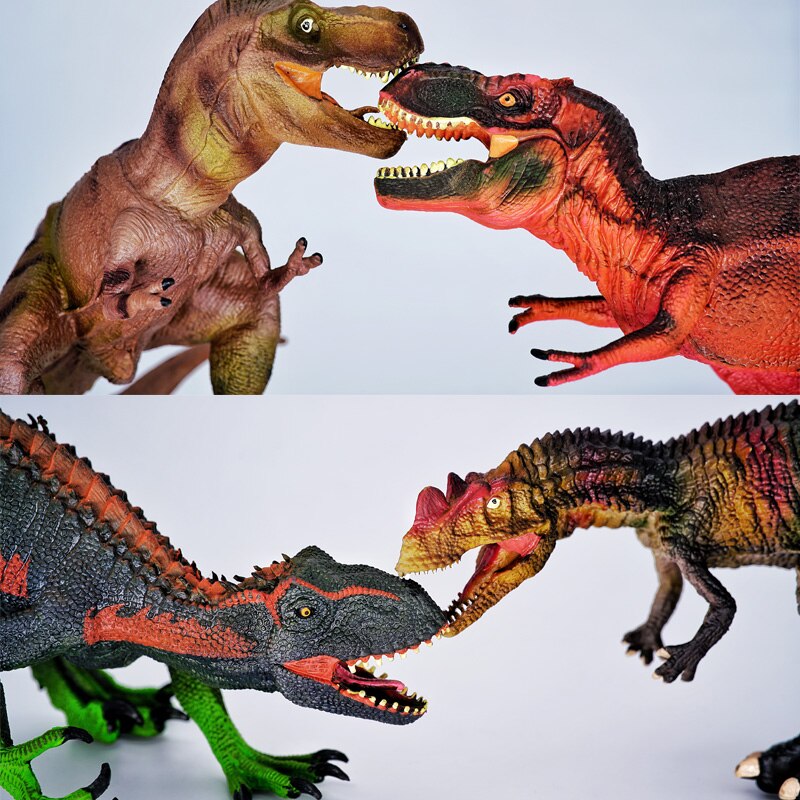 large wild animals dinosaur toys suit plastic play model can be touching my baby boy home decoration Christmas