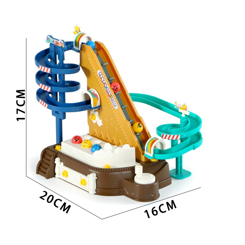 1:12 Carrousel Bosdier Familie Vroeg Leren Puzzel Achtbaan Pretpark Model Schroef Montage Pakket Speelgoed