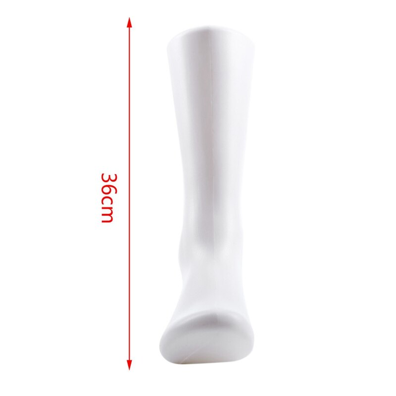 Mannlige ben føtter fot mannequin sokk vise form kort strømpe, mann