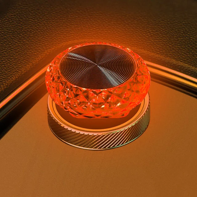 1x RGB Auto USB Omgevingslicht Mini LED Decoratieve Sfeerlampen Voor Auto Interieur Omgeving Licht Computer Licht Plug Play: koud wit 6000k