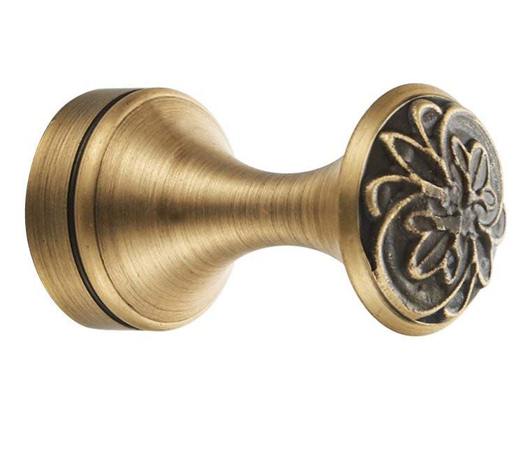 Mini Robe Hook, Bathroom Shower and Bath Sponge Hooks Coat Hanger Hooks, Wall Mounted Screwed: Antique Hook - A