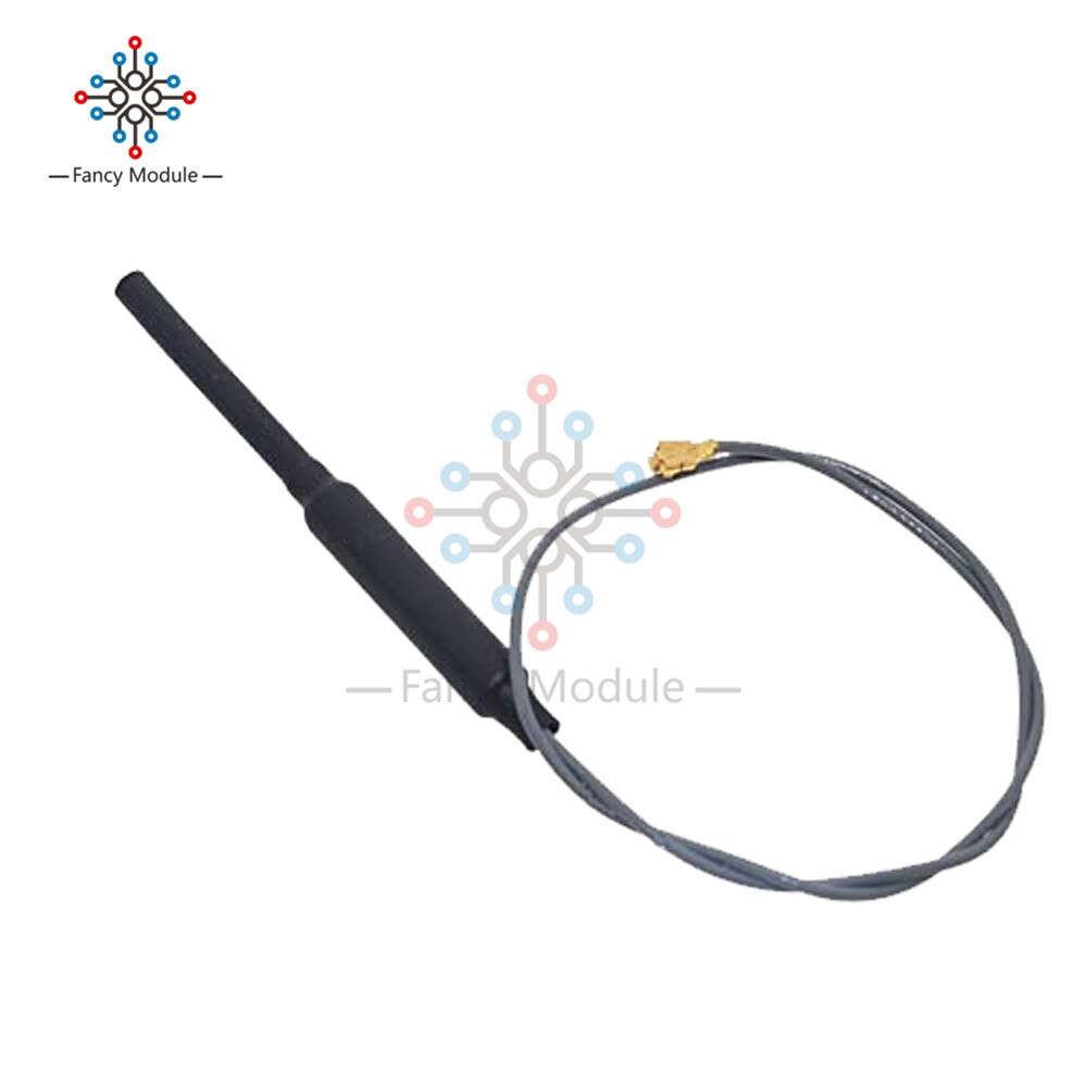 1 pièce 2.4GHz WIFI antenne 3DBI UFL IPX connecteur laiton intérieur aérien 23cm longueur 1.13 câble HLK-RM04 ESP-07