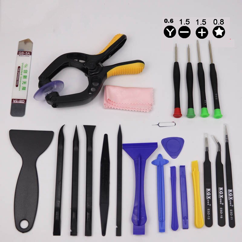 32 In 1 Mobiele Telefoon Screen Opening Repair Tool Kit Spudger Pincet Schroevendraaiers Set Voor Iphone Voor Samsung Verwijderen Scherm gereedschap