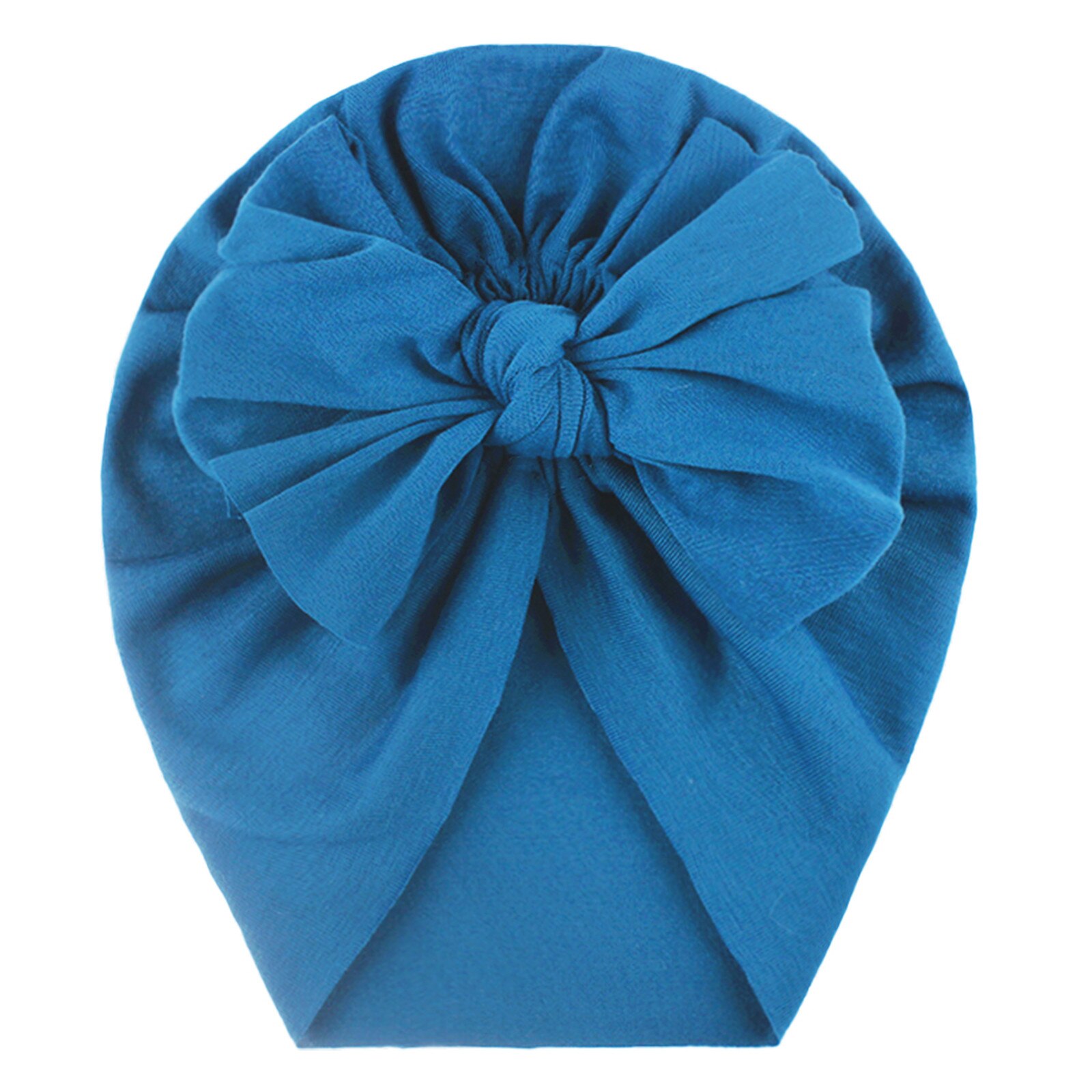 Baby Stuff Accessories Baby Girl Hat With Bow Knot Infant Beanie Solid Big Bowknot Cap For Girls Kid Hats 1PC Warm Cap 0210: A