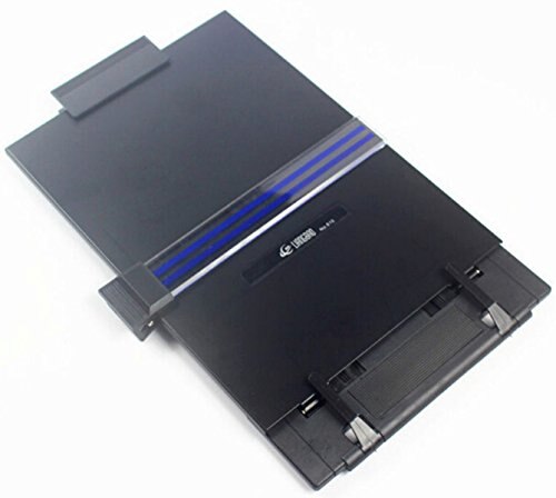 A4 7 Adjustable Positions Black Metal Desktop Document Book Holder,document Holders with Interlaced Feet