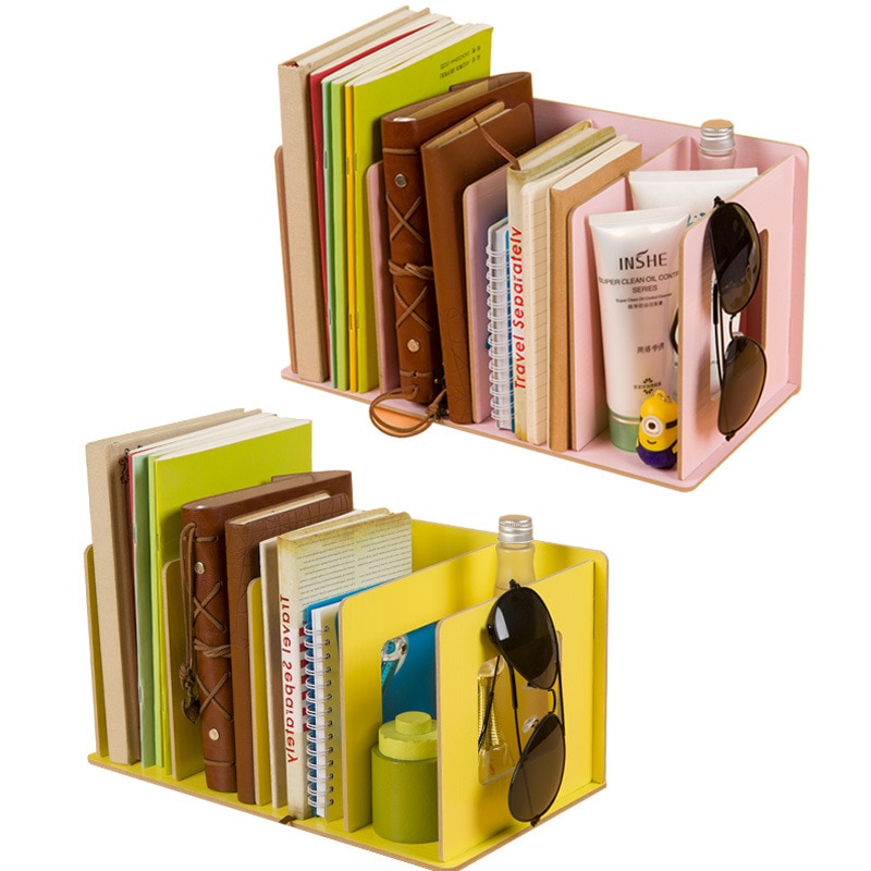 Étagère de rangement étagère pour livres support CD bibliothèque de livre bricolage en bois DVD étagère CD support CD