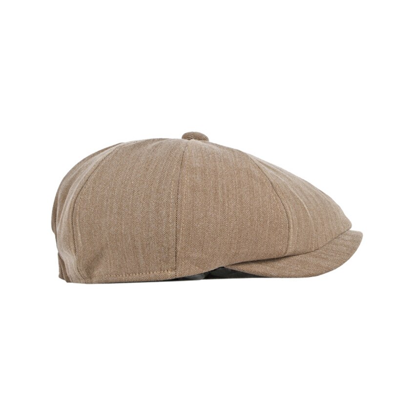 Gorras de estilo clásico para hombres y mujeres, sombrero británico Retro, sólido, pintor, literario, de algodón, irlandés, Italia