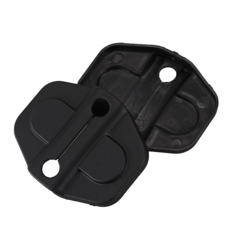 Decoración de cerradura de puerta para Jeep Wrangler Jl , cubierta de cerradura de puerta, pegatina, piezas de automóviles, accesorios, negro