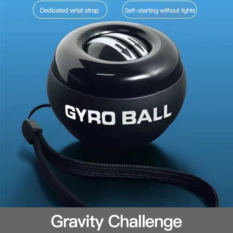 Led Gyroscopische Powerball Autostart Bereik Gyro Power Wrist Ball Met Teller Arm Hand Spier Kracht Trainer Fitnessapparatuur: No Led With Rope