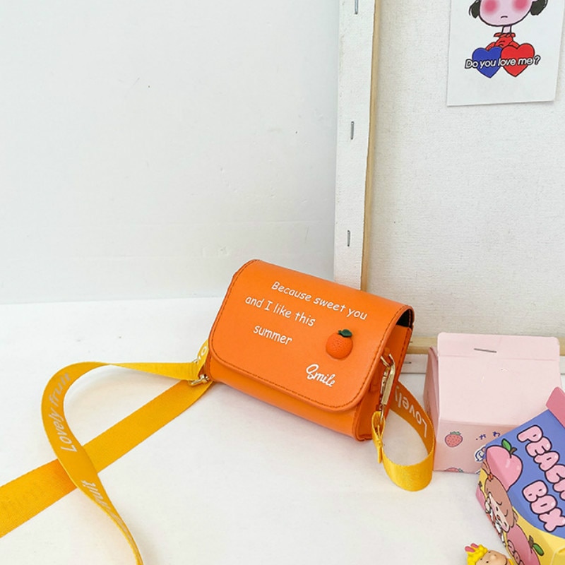 Leuke Baby Mini Handtas Leuk Meisje Fruit Crossbody Tassen Kawaii Kids Kleine Coin Wallet Bag Meisjes Veranderen portemonnee