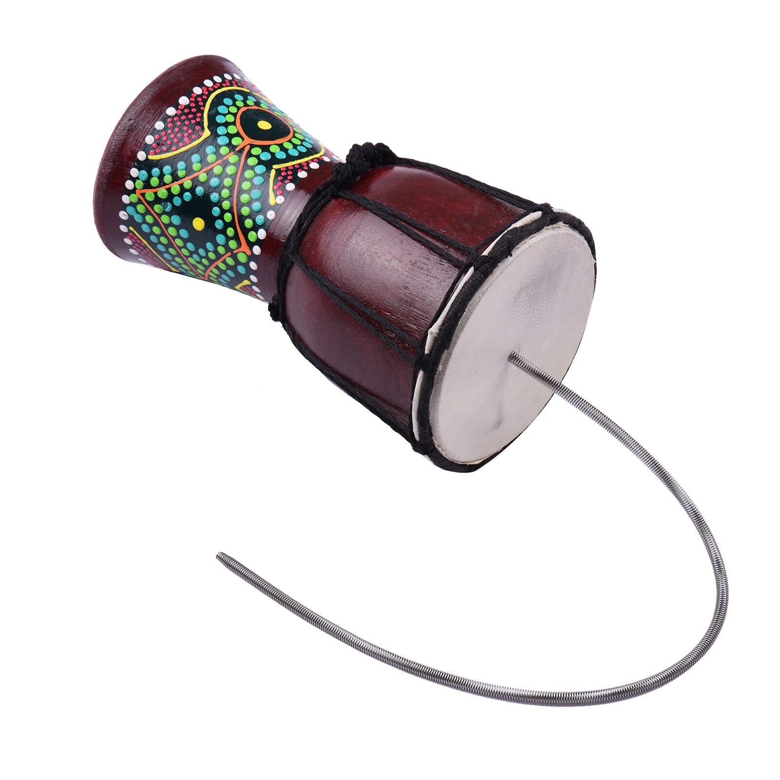 4.7 Inch Spring Drum Thunder Tube Sound Maker Percussion Drum Musical Toy for Performance Pratice Music Education