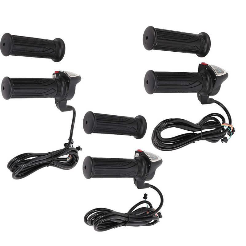 Elektrische Fiets Gashendel Stabiele Slijtvastheid Gevoelige Elektrische Fiets Batterij Indicator Throttle Voor 22.5Mm