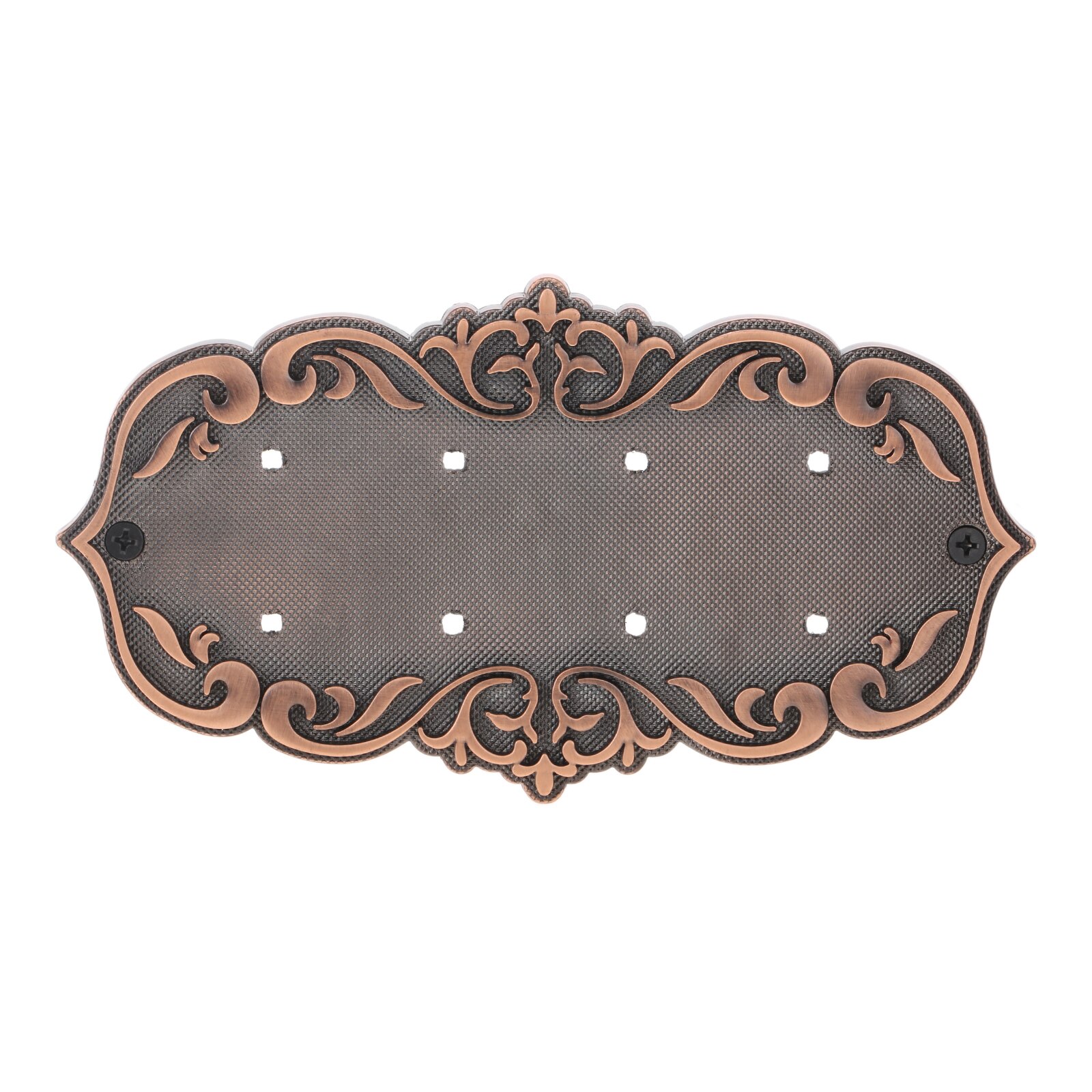 DRELD Old Antique Copper House Number Plastic Door Plate Custom Sign Door Number Sticker for Hotel Apartment Villa Door Plate: Black & White