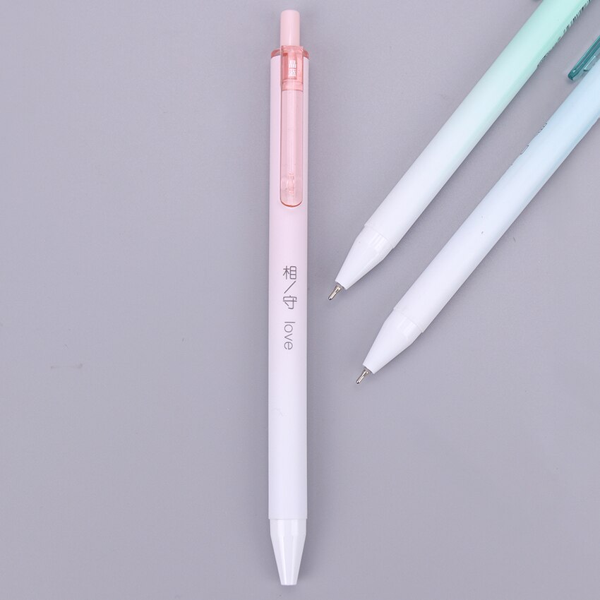 1PC Ballpoint Pen 0.7MM Press Pen for Writing Stationery Office School Pen Ballpen Blue Refill OG-5977