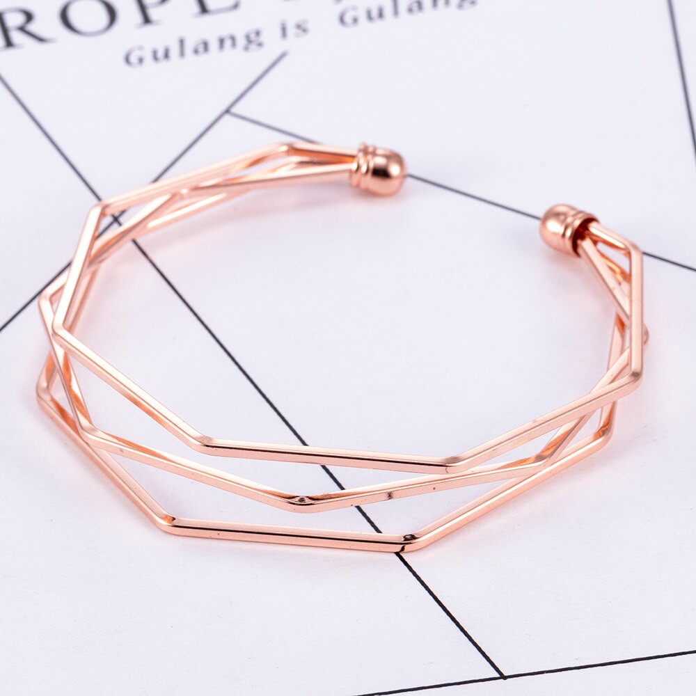 2021 nuove donne multistrato aperto ampio stile polsino braccialetto gioielli donna dichiarazione gioielli braccialetti indiani gioielli di natale: AH413