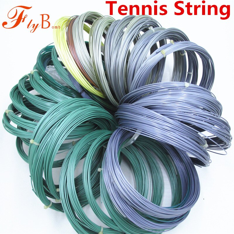 Tennis String Tennis Racket Line Hard Feeling Polyester Tennes Strings Nylon String 12m 1 pcs L408OLF