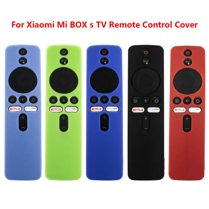 Étui de télécommande en Silicone pour Xiaomi Mi Box S/4X Mi, housse pour télécommande TV