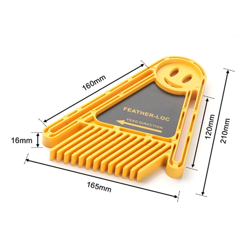 Multi-purpose Featherboard Safety Table Saw Push Block Kit Woodworking Engraving Machine Miter Gauge Slot DIY Tools