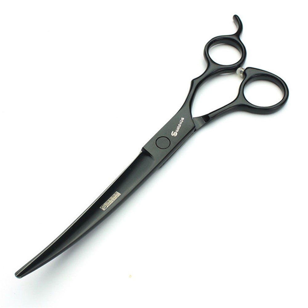 7 inch Cat and dog styling tools pet scissors up Curved scissors Animal scissors Cats Hair Cutting