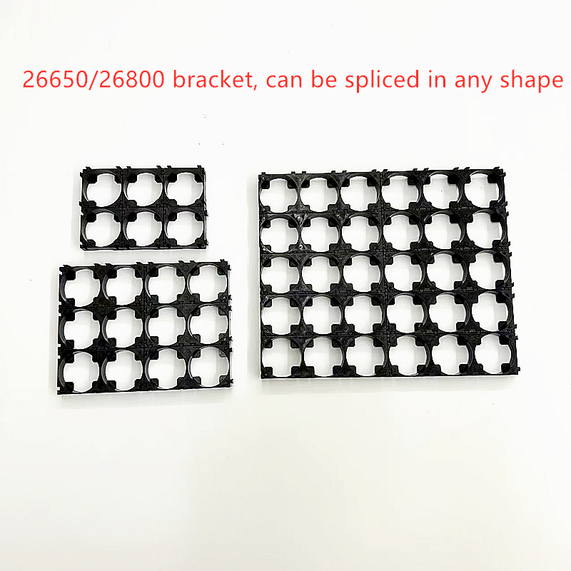 10/20/50PCS 26650 26700 26800 Battery Holder Bracket Lithium battery Plastic bracket fixed bracket DIY battery pack