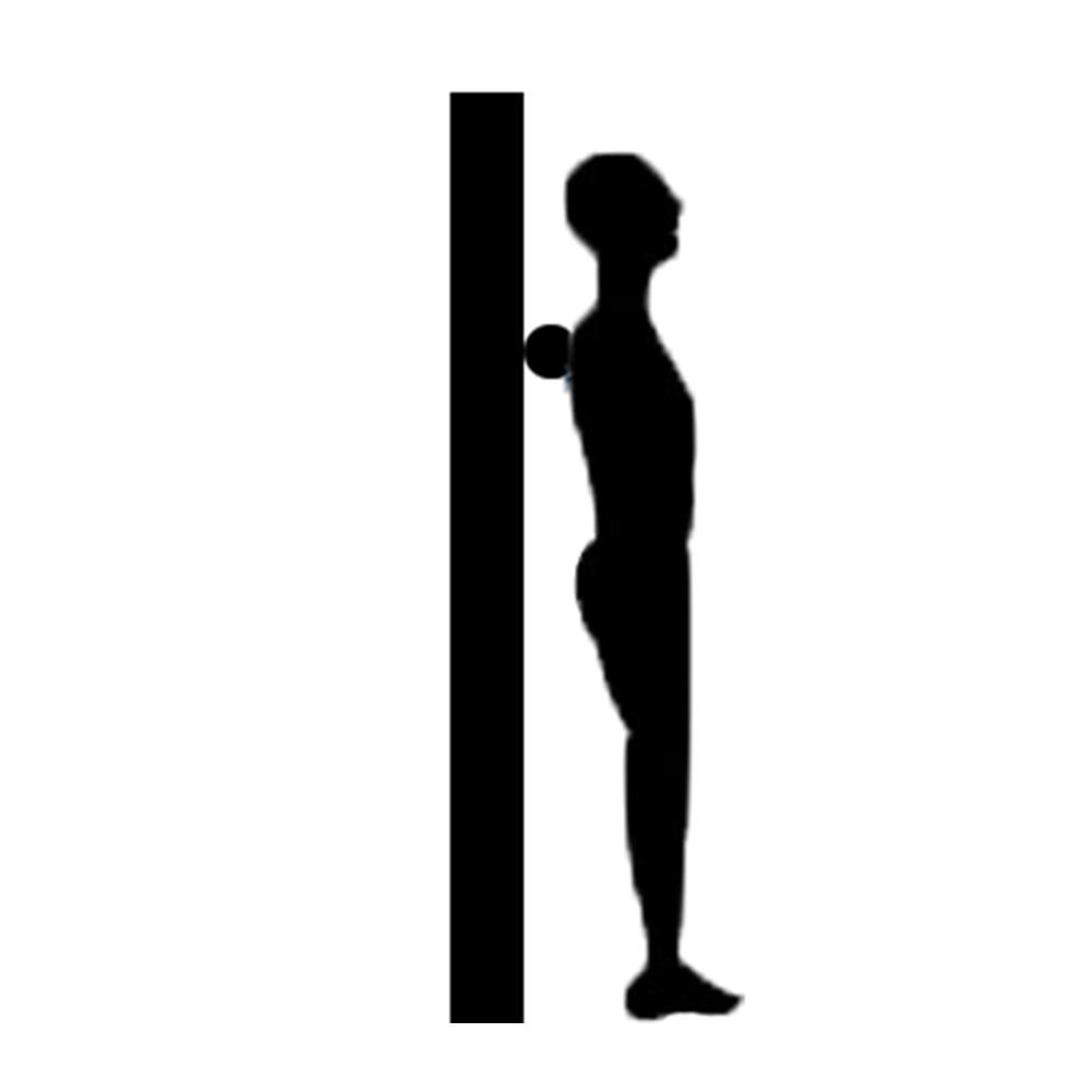 6 farve lacrosse bold fitness massage bold tpe gummi hockey trigger punkt afslapning selv massage yoga bold træning fascia
