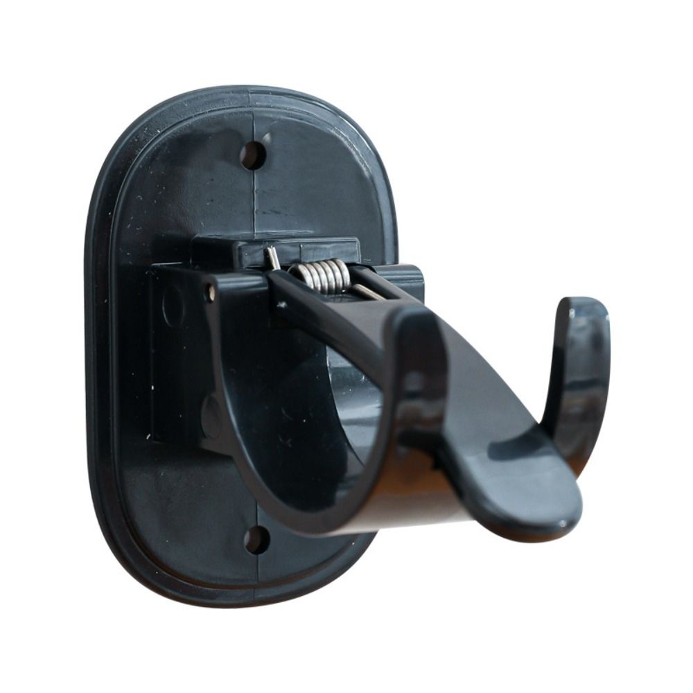 Auto-adesivo ajustável Cortina Rod titulares, novos suportes, sem perfuração: Verde claro