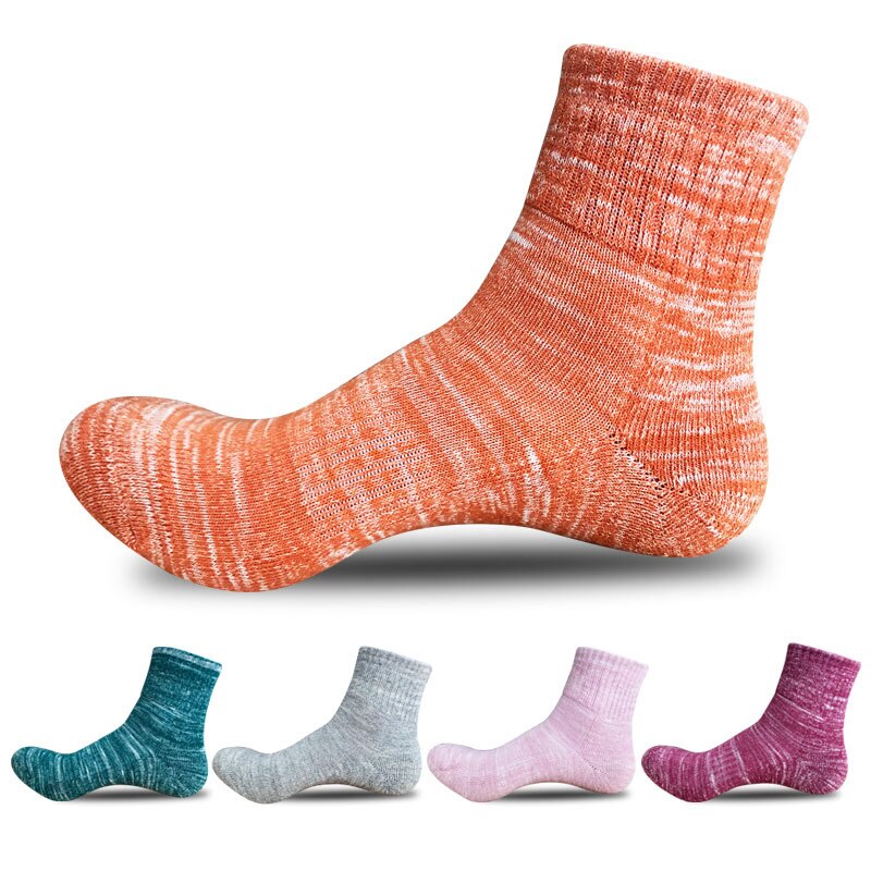 20 pairs Autumn Winter Sports Socks for women Cottom Thermal Retro Style Socks fit for Running Walking Cycling Socks