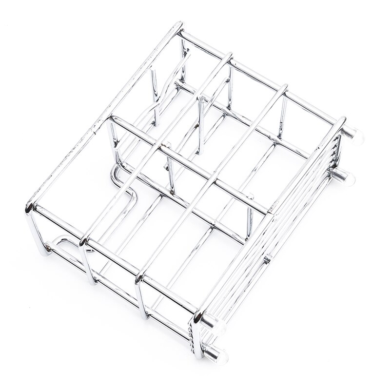 Stainless Steel Bathroom Holder Accessories Comb Holder for Toothbrush Toothpaster Countertop Standing Toothbrush Organizer Box