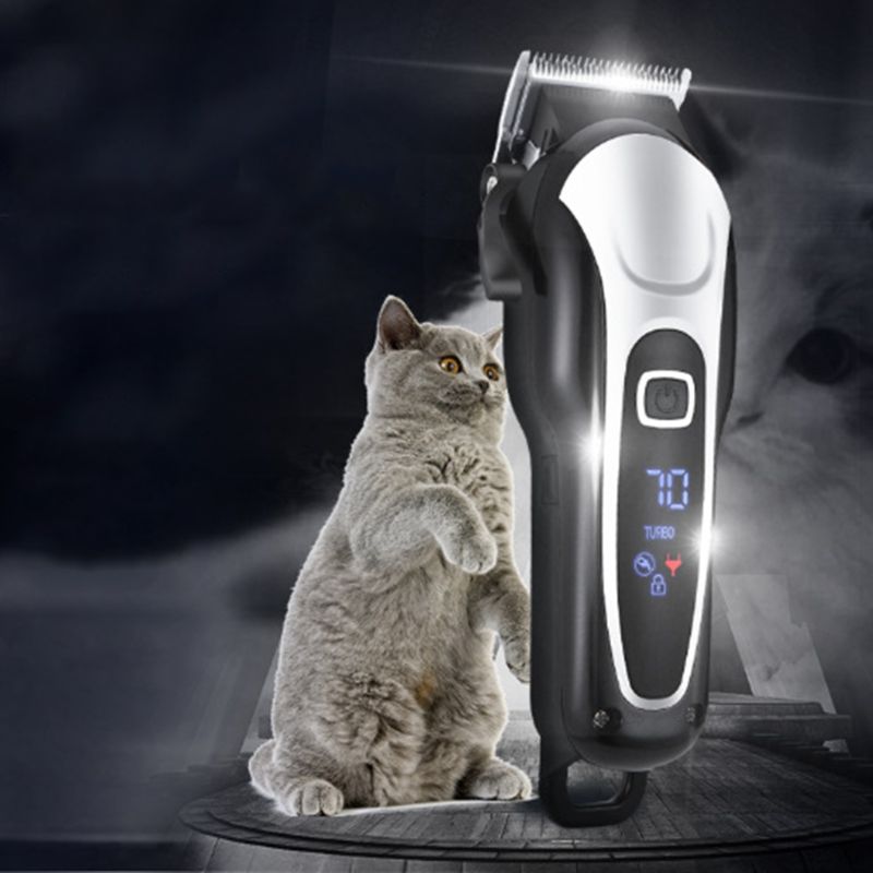 Elektrische tondeuse, dierentrimmer, kappersverzorgingsset, oplaadbare draadloze tondeuse, scheerapparaat