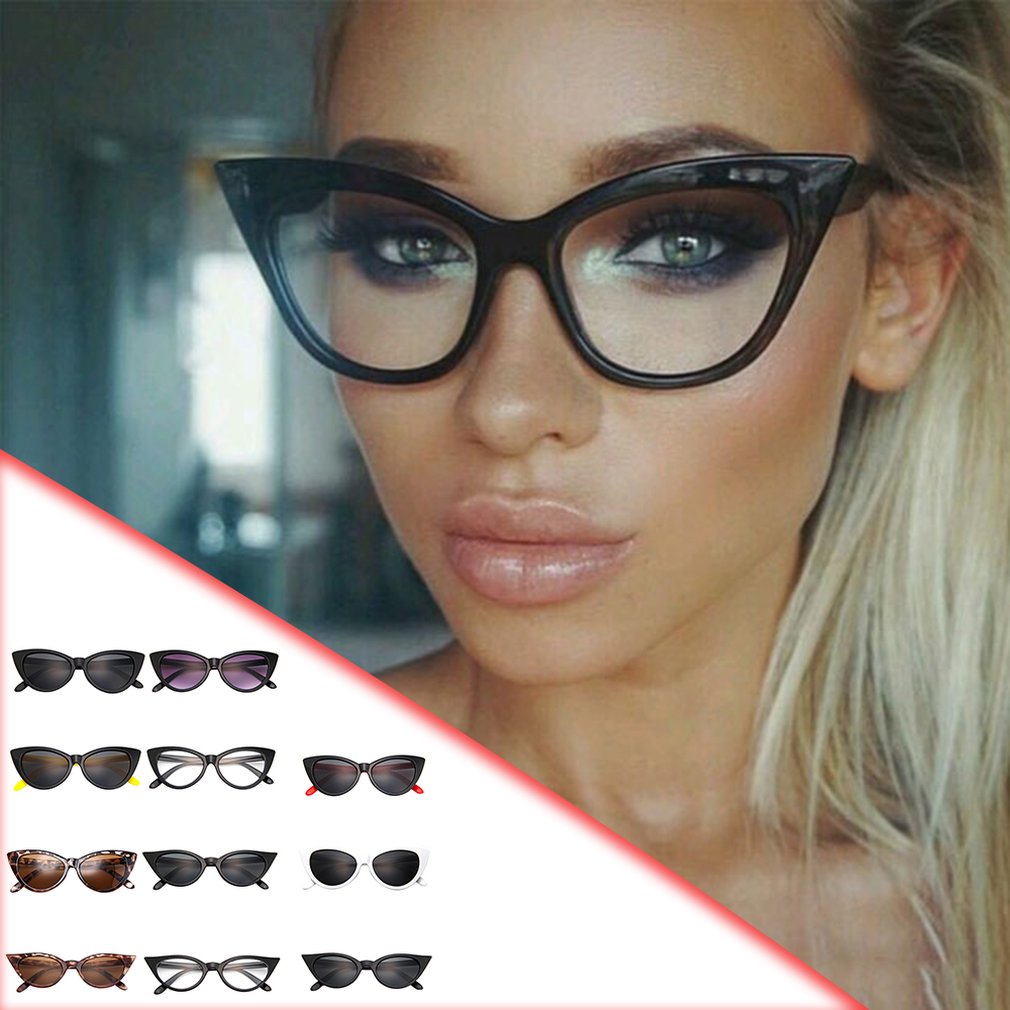 Cat eye briller dame solbriller retro sexet mærke multi-style briller gafas de sol smarte solcreme briller