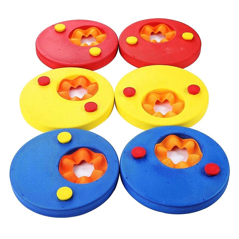 Conjunto de 6 uds. De discos flotantes para bebé, brazo de natación, para aprender natación