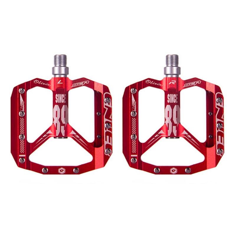 1 Pair Ultralight Aluminum Bicycle MTB Pedal Bearing Mountain Bike Pedals Bike Bicycle Accessories: 1