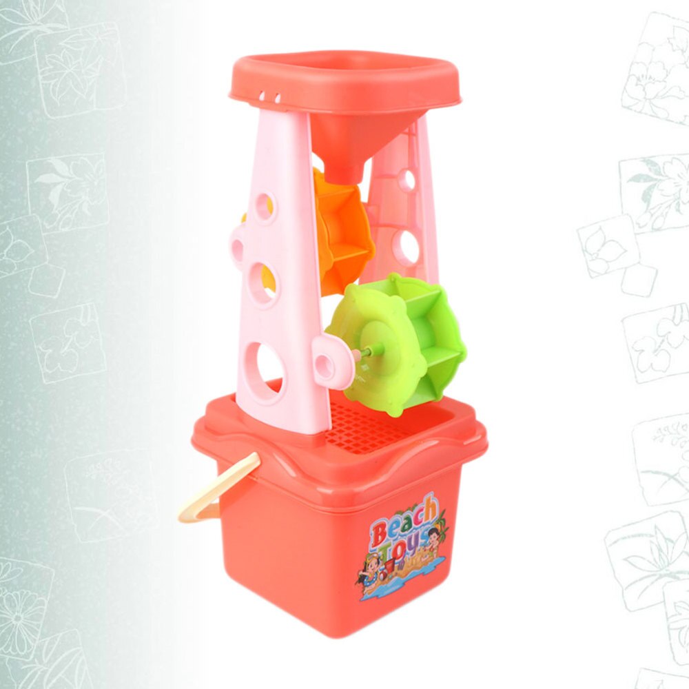 1 Set Plastic Strand Speelgoed Interactief Speelgoed Zand Emmer Schop Speelgoed Zand Klok Voor Strand Kinderen Spelen Outdoor (Blauw)