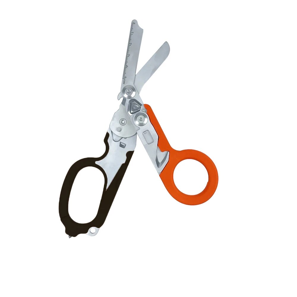 Raptor Emergency Response Shears Multifunctional Scissors with Strap Cutter and Glass Breaker with Compatible Holster: Pink