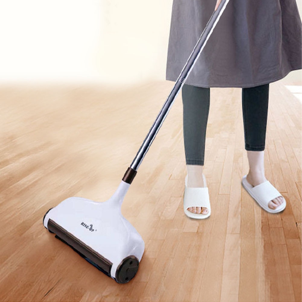 Dust Removal Hair Floor Cleaning Carpet Household Handheld Sweeper Cordless Broom Anti Scratch Mop Multifunction Water Absorb