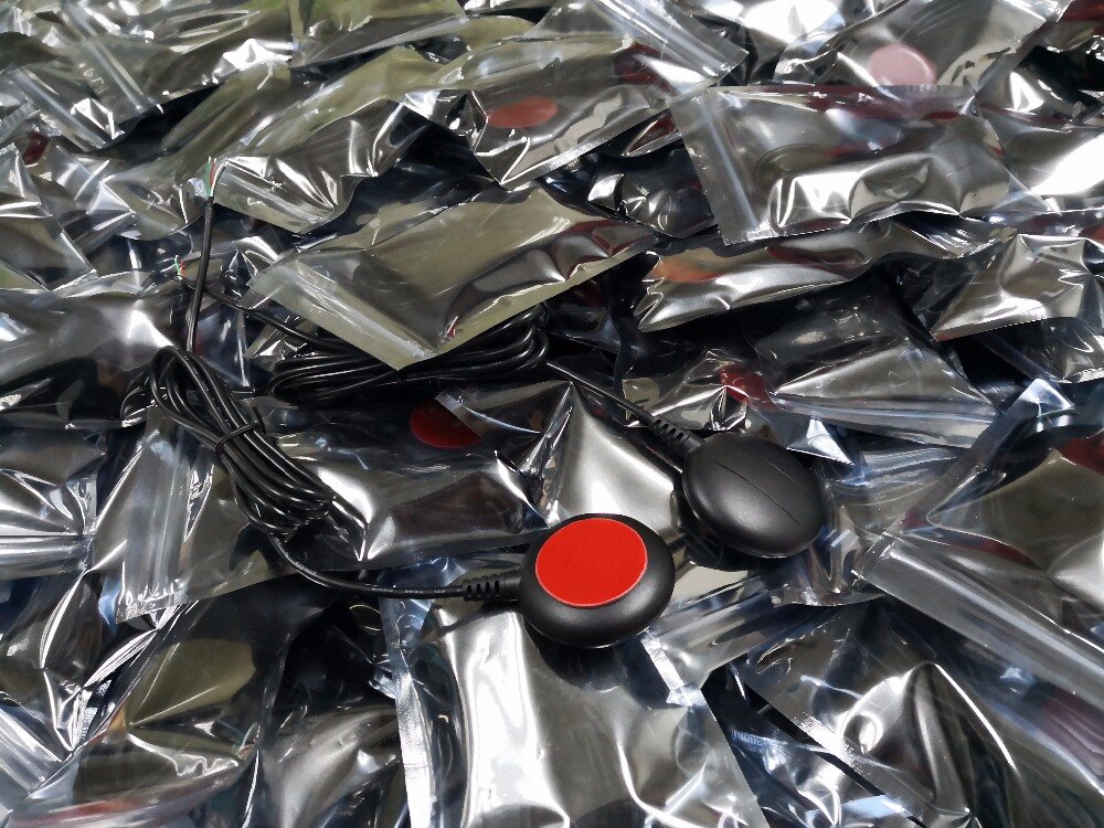 3pcs UART TTL smart GPS module Built-in FLASH baud rate 9600 GPS GLONASS receiver 3.3V-5V DIY connector cable1.5m.