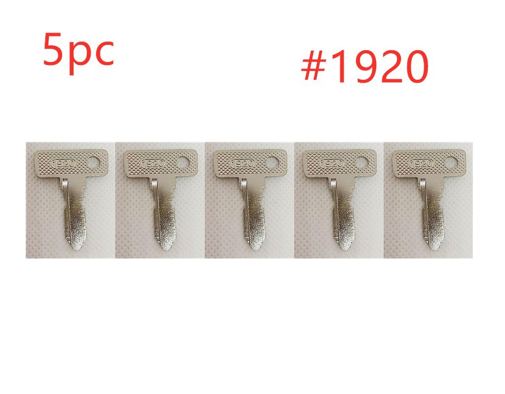 5pc Club Car Golf Cart Key 84 & Up Gas & Electric DS Precedent Keys #1920 1012505