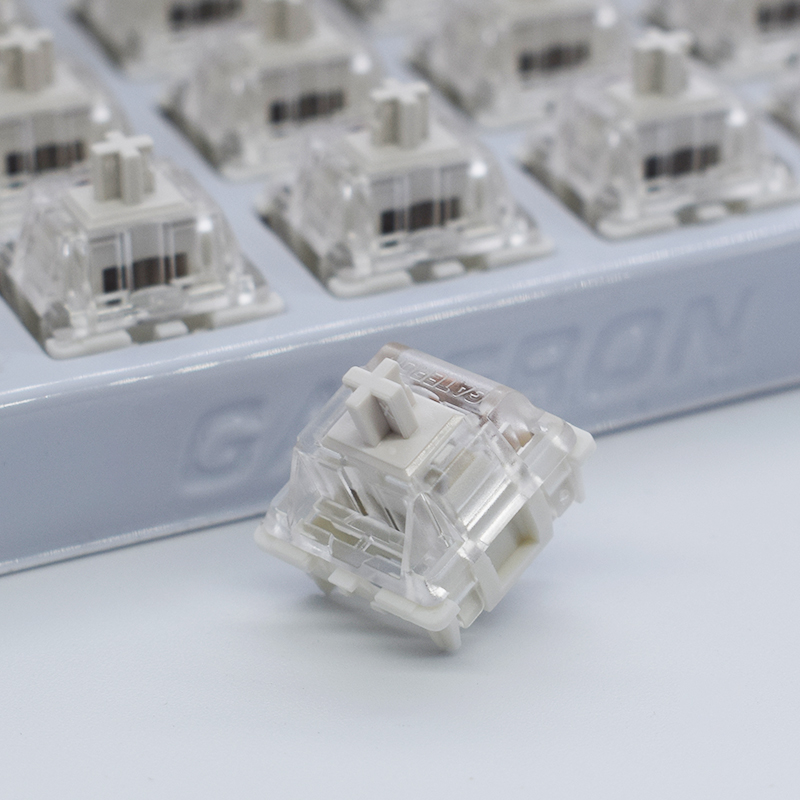 GATERON G white Pro switch linear feel 38gf 3 pin gateron Pro