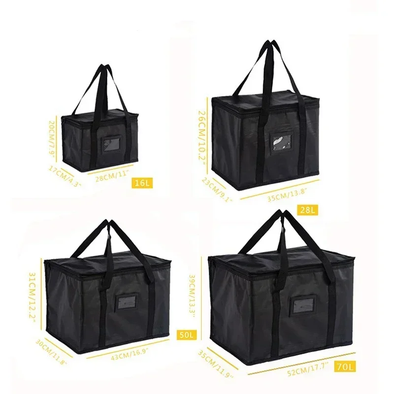 70L Extra Large Travel Lunch Bag Camping Cooler Box Picnic Bag Drink Ice Insulated Cooler Cool Bag Food Drink Storage