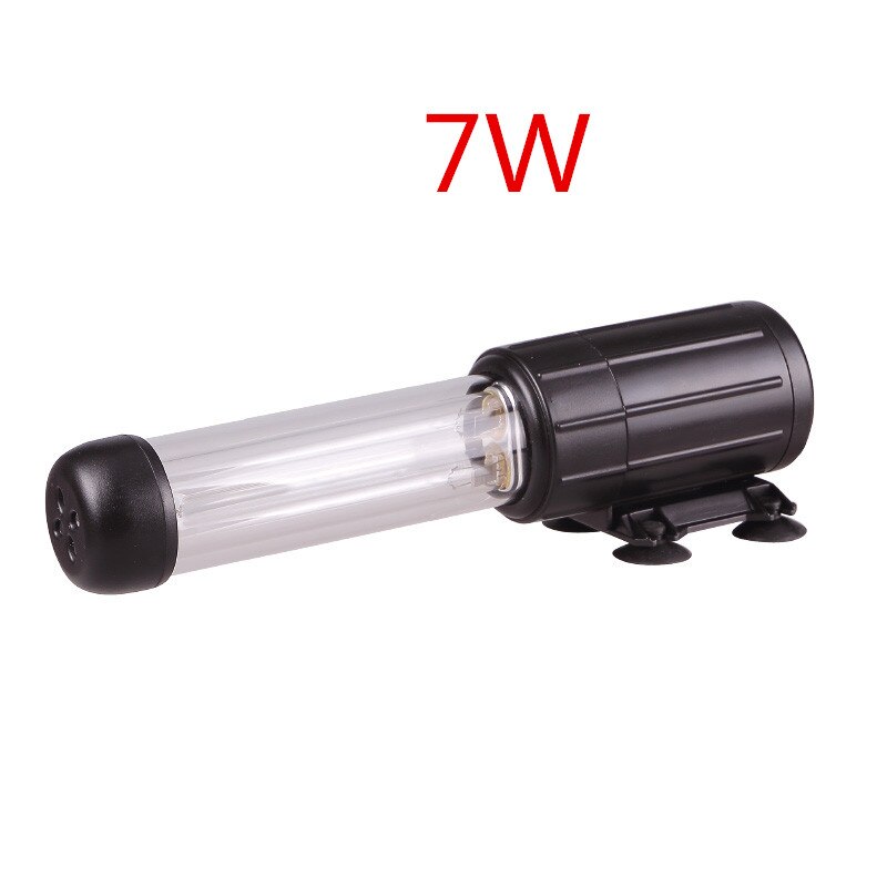 SEBO UVC Series Aquarium built-in germicidal lamp, mini water purifier. Ultraviolet sterilization.Deodorization,removal of algae: UVC-7W / AU adapter plug