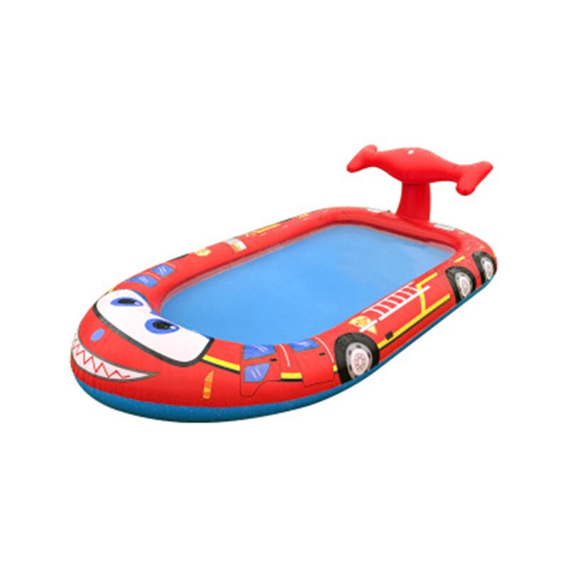 Tapis de pulvérisation d'eau gonflable pour jardin d'été, arroseur amusant pour enfants, piscine, tapis de jeu pour bébé: A