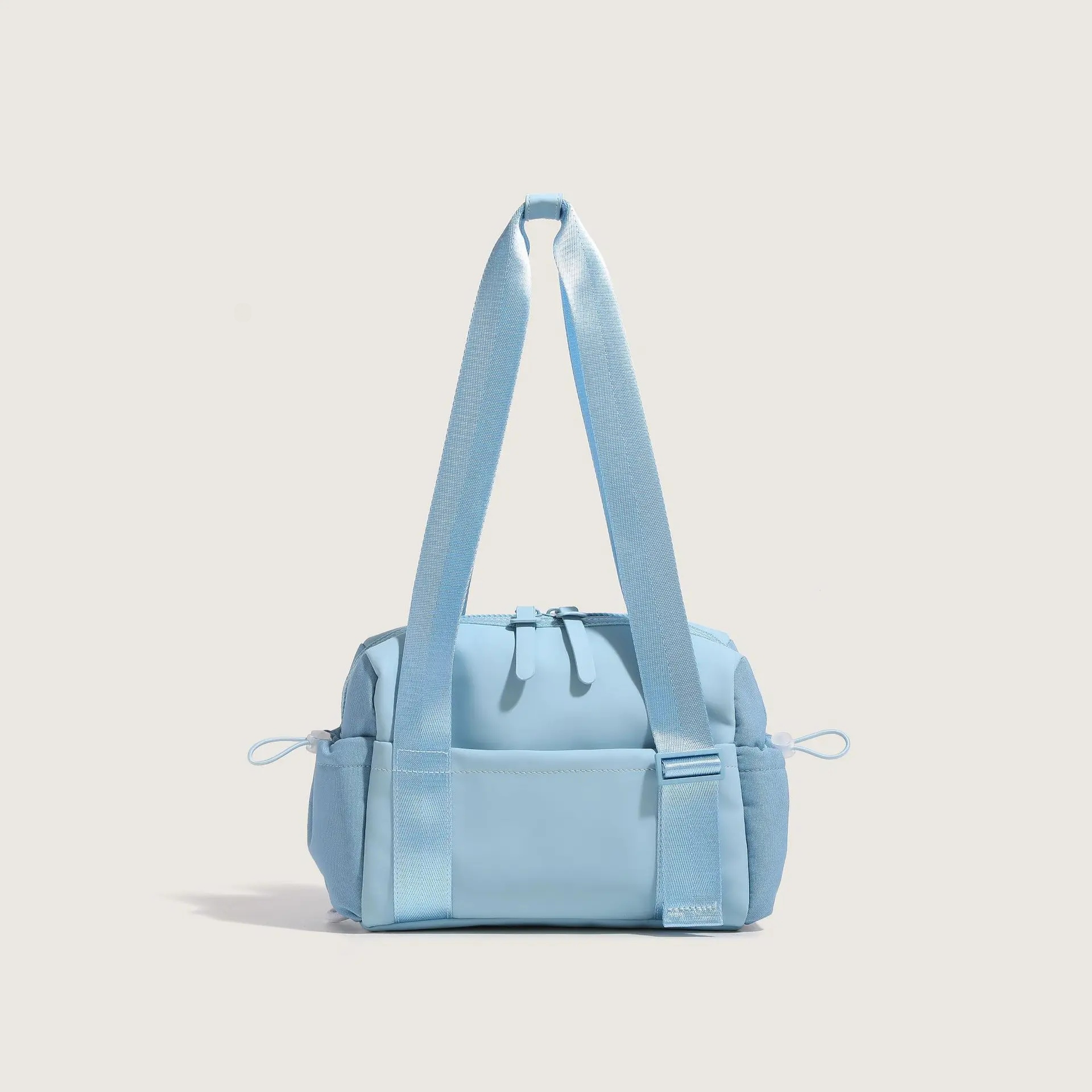 Stor kapasitet reiseveske for trening, multifunksjonell oppbevaringsveske med én skulder, sportsveske for enkel oppbevaring: Rød